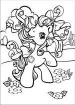 coloring page My little pony